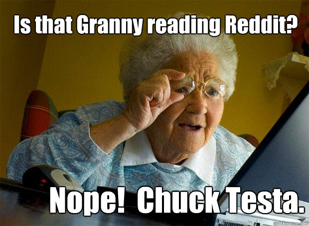 granny reading