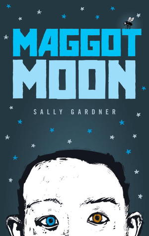 Maggot Moon by Sally Gardner Add to Goodreads | Purchase  In Sally Gardner’s stunning novel, set in a ruthless regime, an unlikely teenager risks all to expose the truth about a heralded moon landing. What if the football hadn’t gone over the wall. On the other side of the wall there is a dark secret. And the devil. And the Moon Man. And the Motherland doesn’t want anyone to know. But Standish Treadwell — who has different-colored eyes, who can’t read, can’t write, Standish Treadwell isn’t bright — sees things differently than the rest of the "train-track thinkers." So when Standish and his only friend and neighbor, Hector, make their way to the other side of the wall, they see what the Motherland has been hiding. And it’s big...One hundred very short chapters, told in an utterly original first-person voice, propel readers through a narrative that is by turns gripping and darkly humorous, bleak and chilling, tender and transporting.