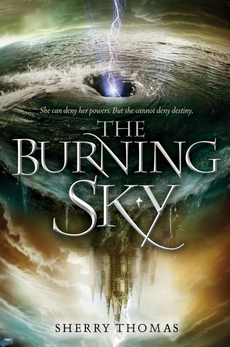 The Burning Sky by Sherry Thomas Add to Goodreads It all began with a ruined elixir and an accidental bolt of lightning… Iolanthe Seabourne is the greatest elemental mage of her generation—or so she's being told. The one prophesied for years to be the savior of The Realm. It is her duty and destiny to face and defeat the Bane, the greatest mage tyrant the world has ever known. A suicide task for anyone let alone a sixteen-year-old girl with no training, facing a prophecy that foretells a fiery clash to the death. Prince Titus of Elberon has sworn to protect Iolanthe at all costs but he's also a powerful mage committed to obliterating the Bane to revenge the death of his family—even if he must sacrifice both Iolanthe and himself to achieve his goal. But Titus makes the terrifying mistake of falling in love with the girl who should have been only a means to an end. Now, with the servants of the Bane closing in, he must choose between his mission and her life.