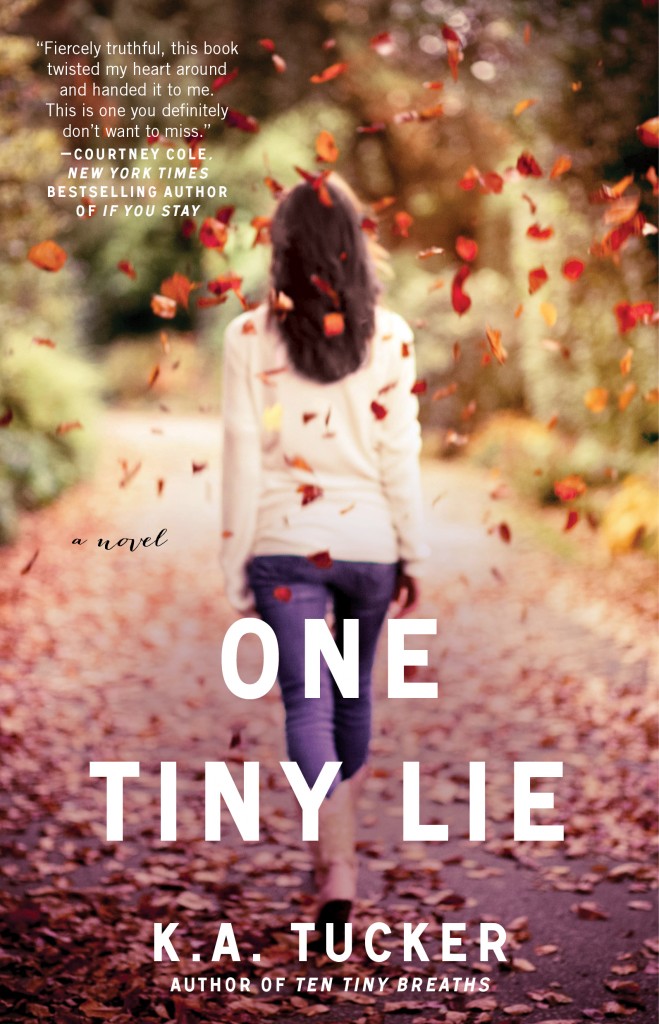 One Tiny Lie (Ten Tiny Breaths #2) by K.A. Tucker  Atria Books/June 2013 Goodreads | Preorder Livie has always been the stable one of the two Cleary sisters, handling her parents' tragic death and Kacey's self-destructive phase with strength and maturity. But underneath that exterior is a little girl hanging onto the last words her father ever spoke to her. “Make me proud,” he had said. She promised she would...and she’s done her best over the past seven years with every choice, with every word, with every action. Livie walks into Princeton with a solid plan, and she’s dead set on delivering on it: Rock her classes, set herself up for medical school, and meet a good, respectable guy that she’s going to someday marry. What isn’t part of her plan are Jell-O shots, a lovable, party animal roommate she can’t say ‘no’ to, and Ashton, the gorgeous captain of the men’s rowing team. Definitely him. He’s an arrogant ass who makes Livie’s usually non-existent temper flare and everything she doesn’t want in a guy. Worse, he’s best friends and roommates with Connor, who happens to fits Livie’s criteria perfectly. So why does she keep thinking about Ashton? As Livie finds herself facing mediocre grades, career aspirations she no longer thinks she can handle, and feelings for Ashton that she shouldn’t have, she’s forced to let go of her last promise to her father and, with it, the only identity that she knows. 