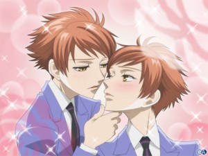 Ouran twins kiss