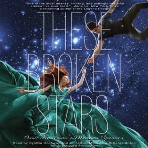 These Broken Stars (Starbound #1) by Amie Kaufman & Meagan Spooner Narrated by Cynthia Holloway, Johnathan McClain & Sarge Anton Goodreads | Purchase It's a night like any other on board the Icarus. Then, catastrophe strikes: the massive luxury spaceliner is yanked out of hyperspace and plummets into the nearest planet. Lilac LaRoux and Tarver Merendsen survive. And they seem to be alone. Lilac is the daughter of the richest man in the universe. Tarver comes from nothing, a young war hero who learned long ago that girls like Lilac are more trouble than they're worth. But with only each other to rely on, Lilac and Tarver must work together, making a tortuous journey across the eerie, deserted terrain to seek help.