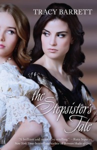 The Stepsister's Tale by Tracy Barrett Goodreads | Purchase What really happened after the clock struck midnight? Jane Montjoy is tired of being a lady. She's tired of pretending to live up to the standards of her mother's noble family-especially now that the family's wealth is gone and their stately mansion has fallen to ruin. It's hard enough that she must tend to the animals and find a way to feed her mother and her little sister each day. Jane's burden only gets worse after her mother returns from a trip to town with a new stepfather and stepsister in tow. Despite the family's struggle to prepare for the long winter ahead, Jane's stepfather remains determined to give his beautiful but spoiled child her every desire.  When her stepfather suddenly dies, leaving nothing but debts and a bereaved daughter behind, it seems to Jane that her family is destined for eternal unhappiness. But a mysterious boy from the woods and an invitation to a royal ball are certain to change her fate... From the handsome prince to the evil stepsister, nothing is quite as it seems in Tracy Barrett's stunning retelling of the classic Cinderella tale.