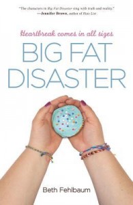 Big Fat Disaster by Beth Fehlbaum  Goodreads | Purchase Insecure, shy, and way overweight, Colby hates the limelight as much as her pageant-pretty mom and sisters love it. It's her life: Dad's a superstar, running for office on a family values platform. Then suddenly, he ditches his marriage for a younger woman and gets caught stealing money from the campaign. Everyone hates Colby for finding out and blowing the whistle on him. From a mansion, they end up in a poor relative's trailer, where her mom's contempt swells right along with Colby's supersized jeans. Then, a cruel video of Colby half-dressed, made by her cousin Ryan, finds its way onto the internet. Colby plans her own death. A tragic family accident intervenes, and Colby's role in it seems to paint her as a hero, but she's only a fraud. Finally, threatened with exposure, Colby must face facts about her selfish mother and her own shame. Harrowing and hopeful, proof that the truth that saves us can come with a fierce and terrible price, Big Fat Disaster is that rare thing, a story that is authentically new.